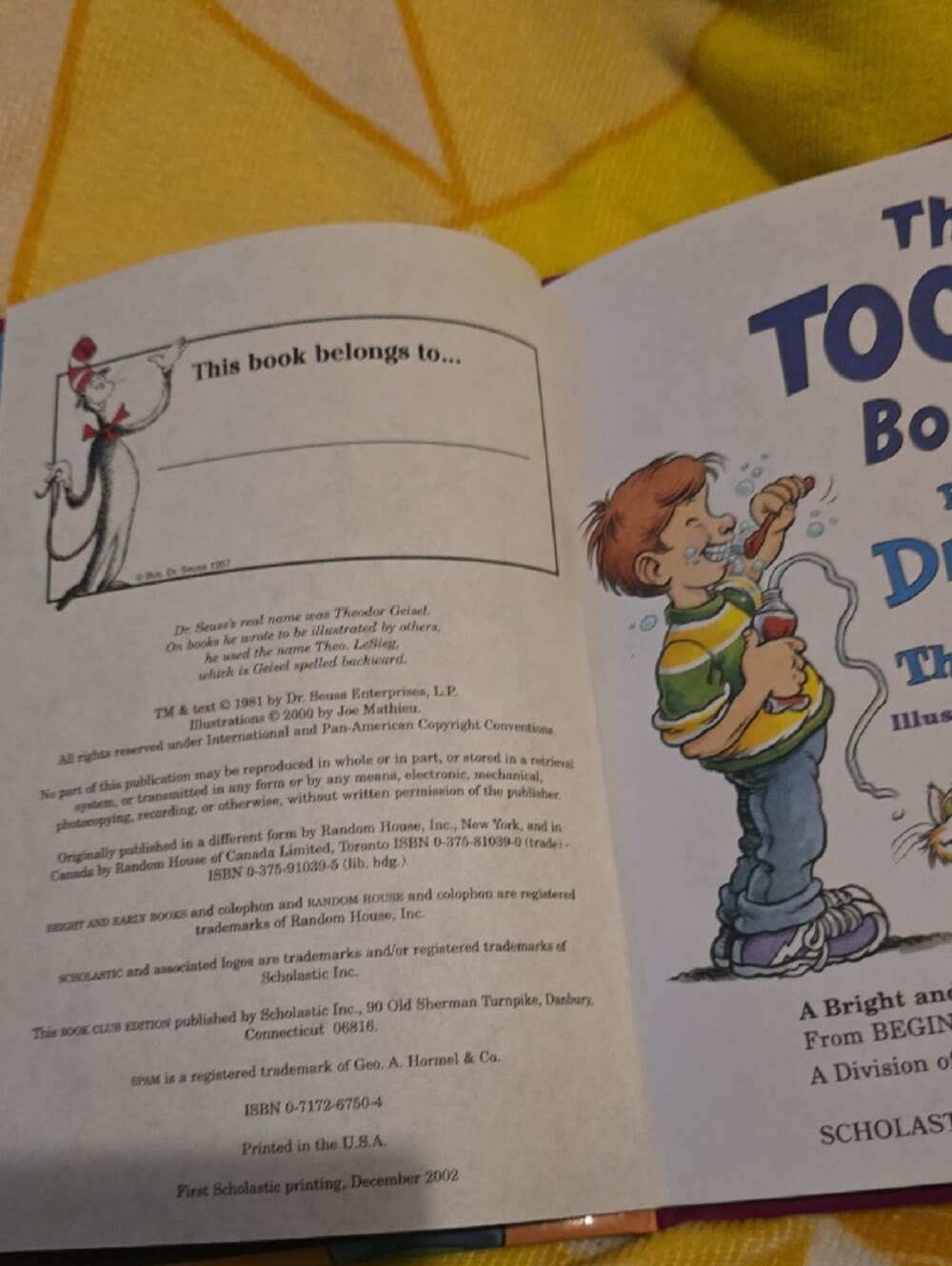 Vintage Dr Seuss Books -Set of 3 GUC - Picture 15 of 16